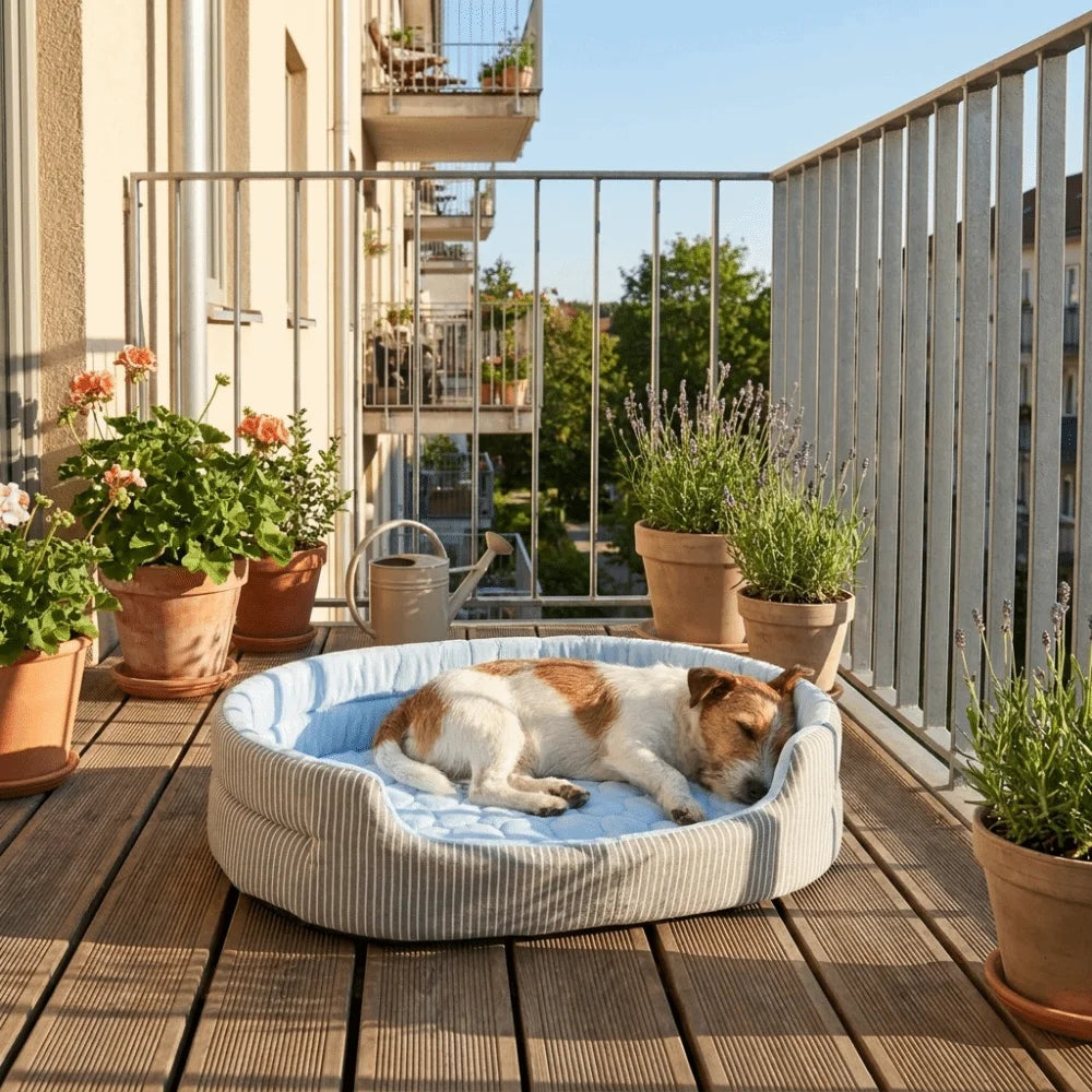 Self Cooling Breathable Cooling Pet Nest Oval Super Large Dog Cooling Bed Non-Slip Comfortable Pet Cooling Mat Dogs Cats