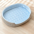 Self Cooling Breathable Cooling Pet Nest Oval Super Large Dog Cooling Bed Non-Slip Comfortable Pet Cooling Mat Dogs Cats